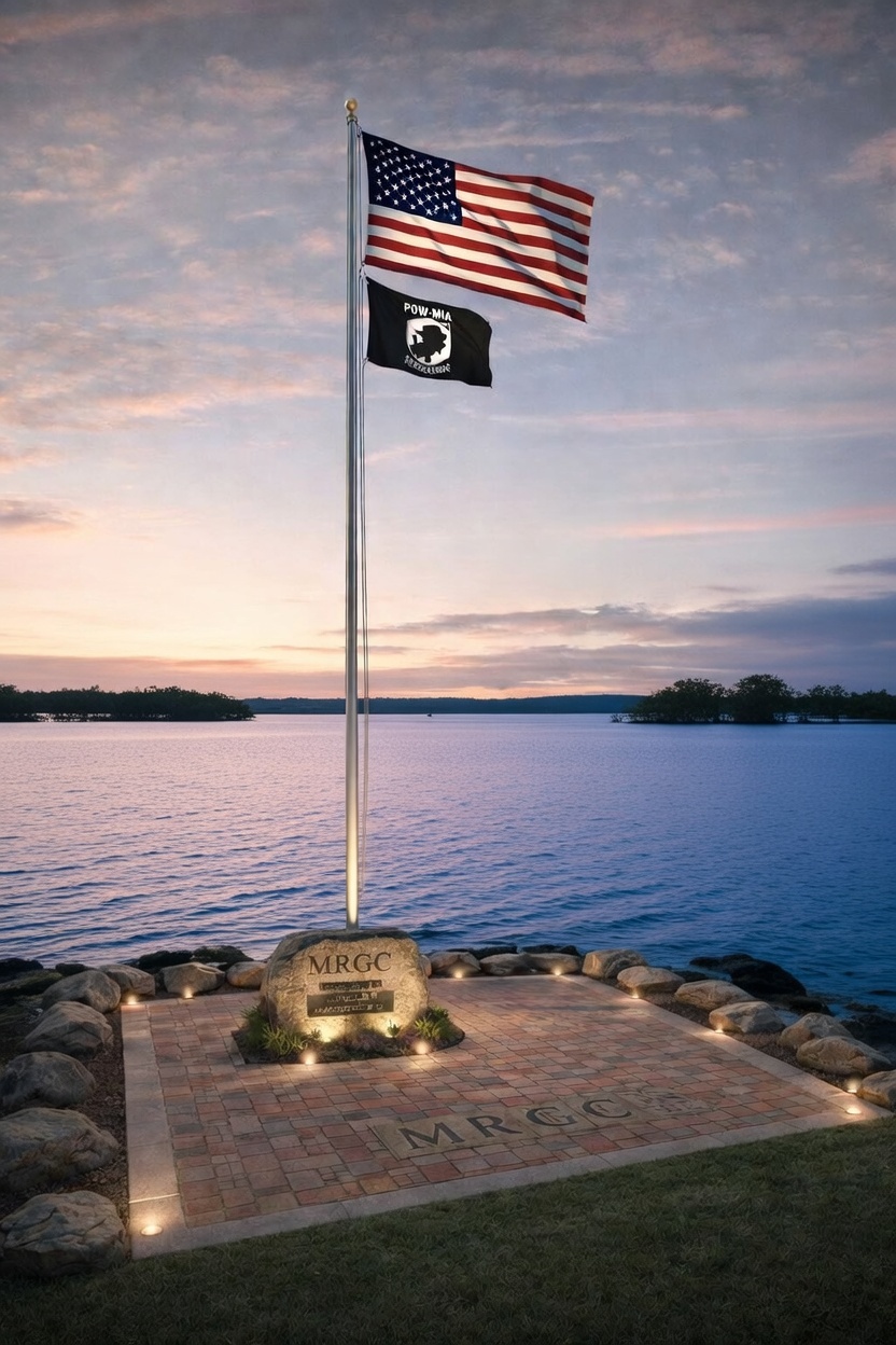 MRGC Flagpole Plaza rendering